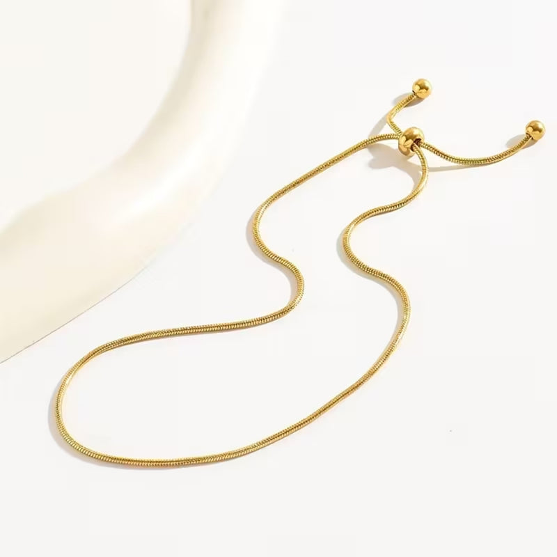 Dainty Adjustable Knot Anklet