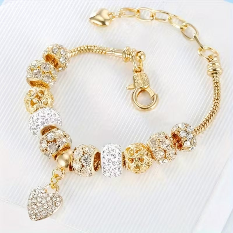 Pavé Charm Bracelet