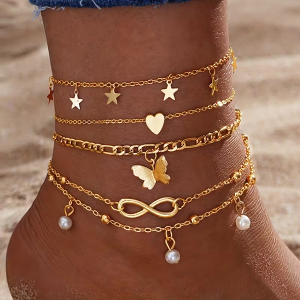 Celestial Charm Gold Set