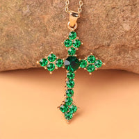 Veridienne Croixheart Necklace | Gold