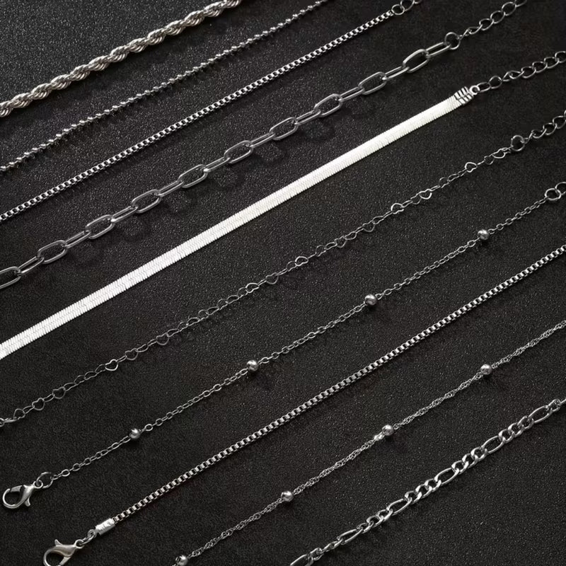 Essential Gold Chain Bracelet Stack
