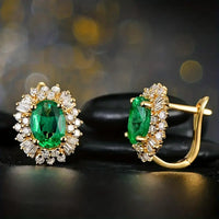 Serena Valmont Earrings | Gold