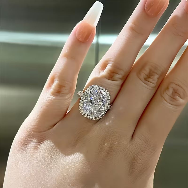 Royal Cushion Halo Ring