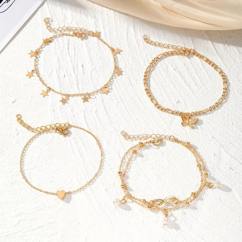 Celestial Charm Gold Set