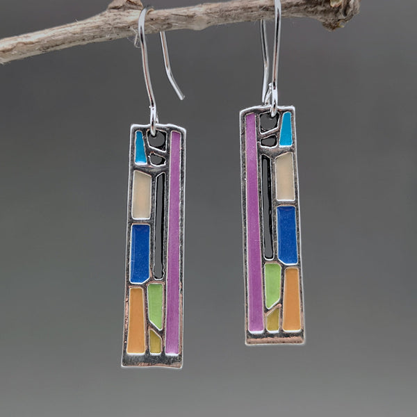 Colorful Vintage Earrings