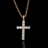 Elegant Gold Cross Necklace