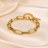 Chunky Link Lorielle Bracelet | Gold