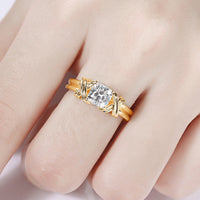 Knotted Band Statement Ring | Gold