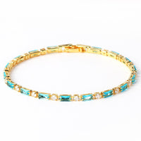 Turquoise Gold Bracelet