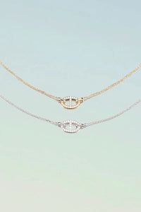 Isla Marina Necklace | White Gold