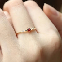 Venara Redmere Gold Ring