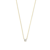 Cléa Moissanite Necklace | Gold