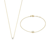 Cléa Moissanite Gold Set