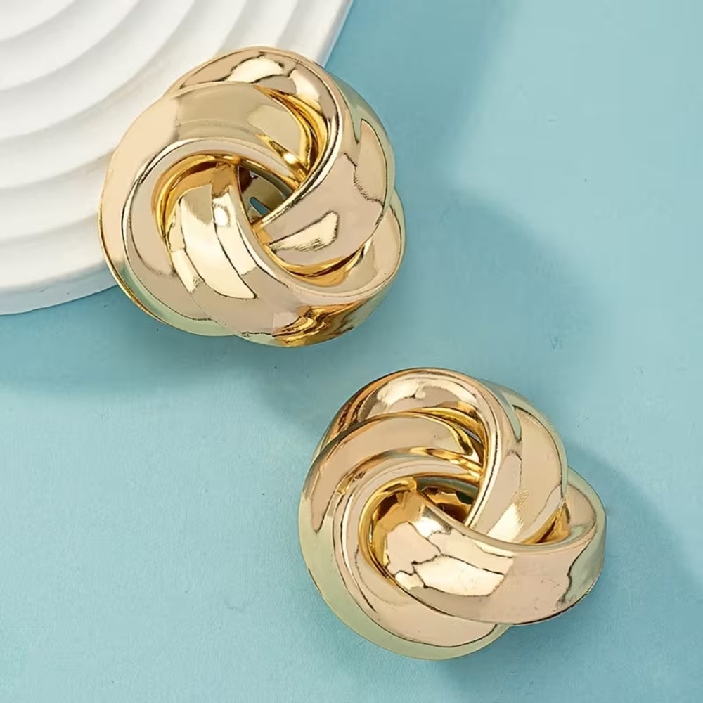 Chunky Knot Earrings