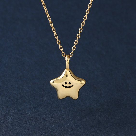 Smiling Star Necklace