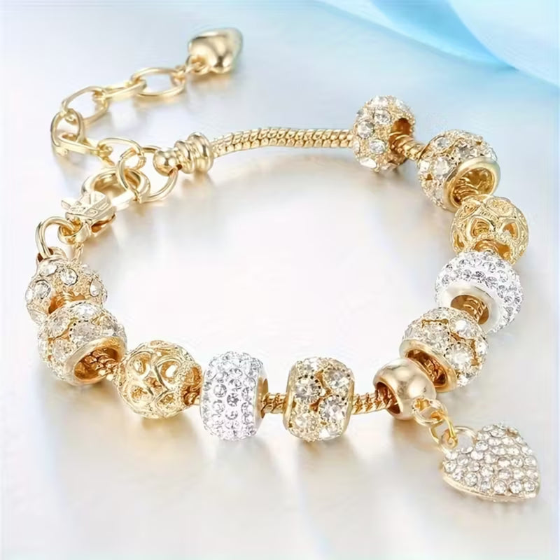 Pavé Charm Bracelet