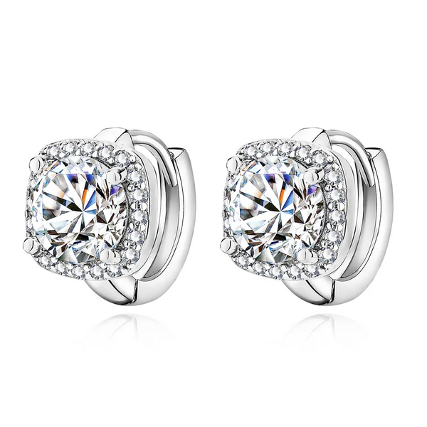 Nadine Gold Square Earrings