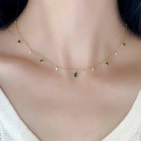 Corinne Delaire Necklace | White Gold