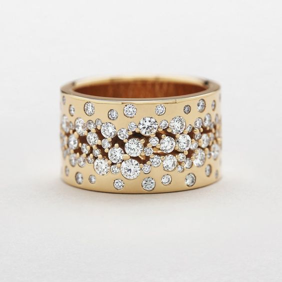 Vintage Sparks Gold Ring