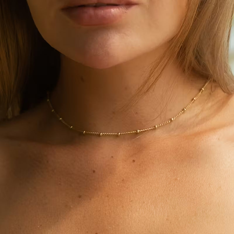 Delicate Gold Chain Necklace