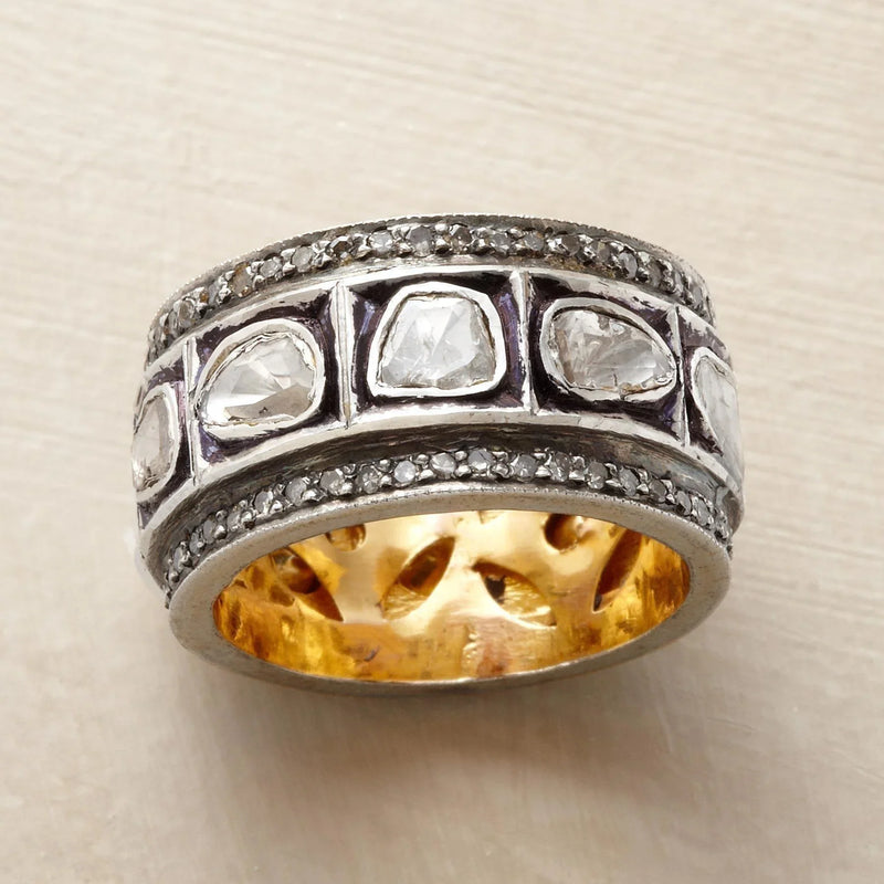 Vintage Elemental Diamond Band