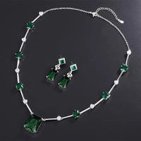 Daphira Verelune Jewelry Set | White Gold