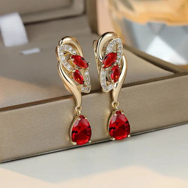 Saphara Cindorelle Gold Earrings