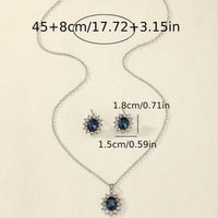 Katya Azuryn Jewelry Set | White Gold