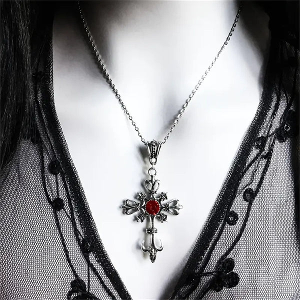 Veldrith Noirelle Necklace - White Gold