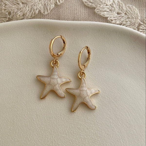 Coastal Starfish Earrings