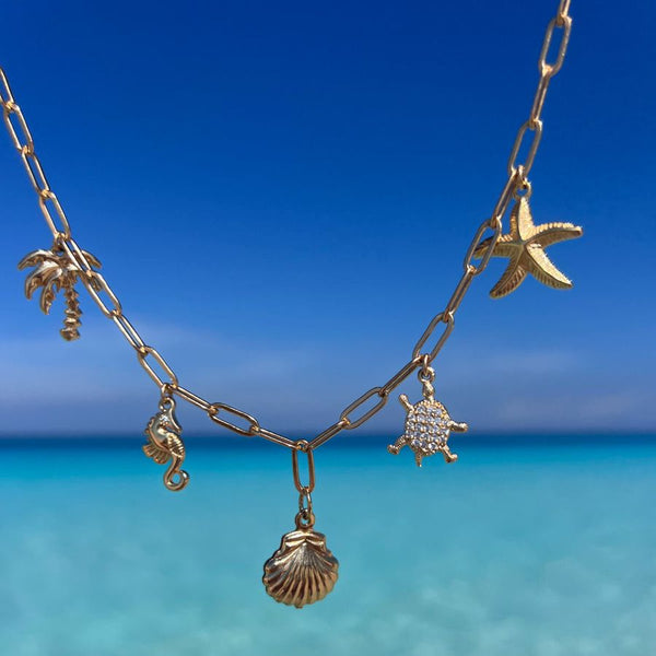Island Charm Chain Necklace