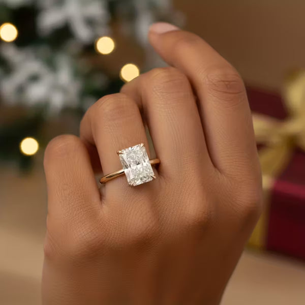 Radiant Princess Solitaire Ring