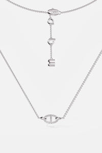 Isla Marina Necklace | White Gold