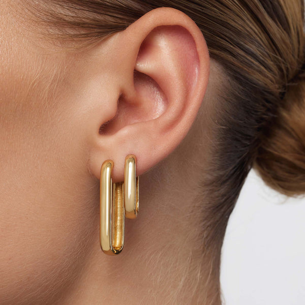 Gold Icon Hoops