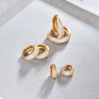 Gold Mini Hoop Earrings