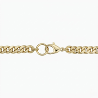 Estate Cuban Bracelet | White Gold