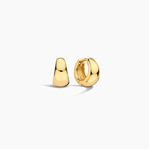 Gold Rue Mini Hoops