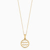 Gold Zodiac Sign Necklace