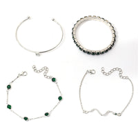 Sorina Feldwyn Bracelet Set | White Gold