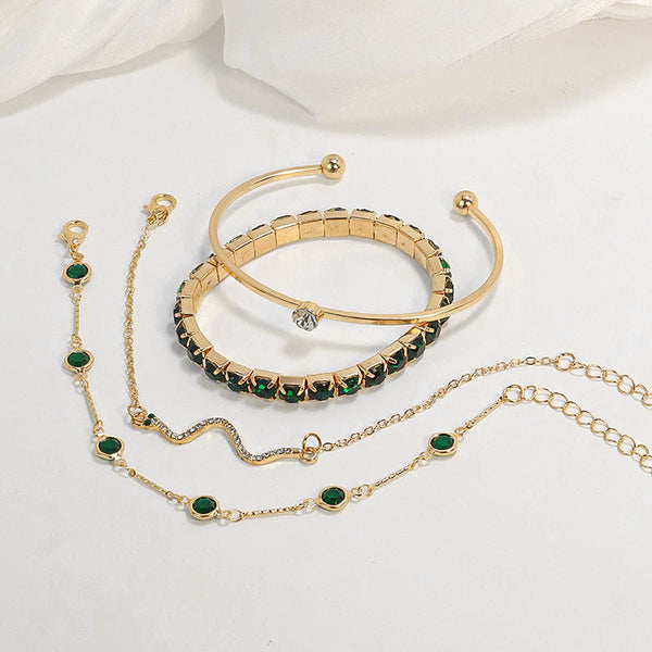 Sorina Feldwyn Gold Bracelet Set