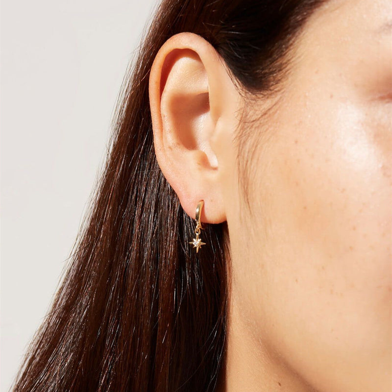 Gold Vudu Earrings