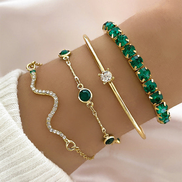 Sorina Feldwyn Gold Bracelet Set