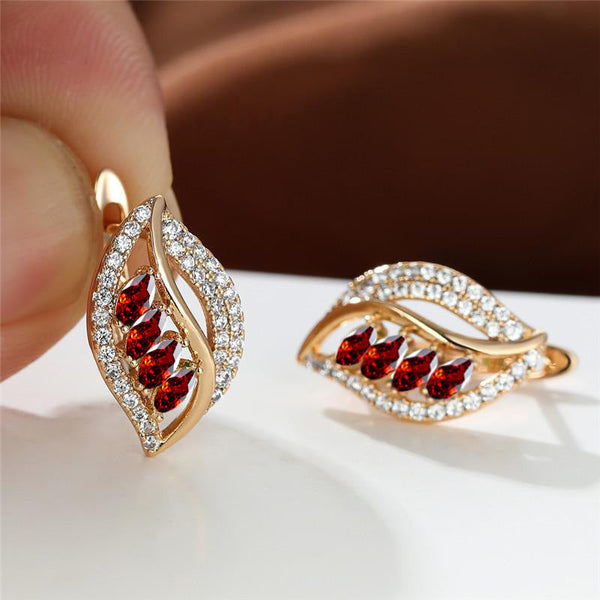 Isola Rosavere Gold Earrings