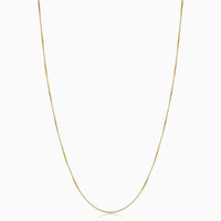 Gold Bodega Box Necklace