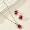 Katya Ruberyn White Gold Jewelry Set