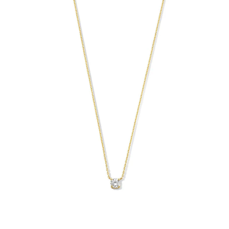Cléa Moissanite Necklace | Gold