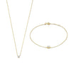 Cléa Moissanite Gold Set