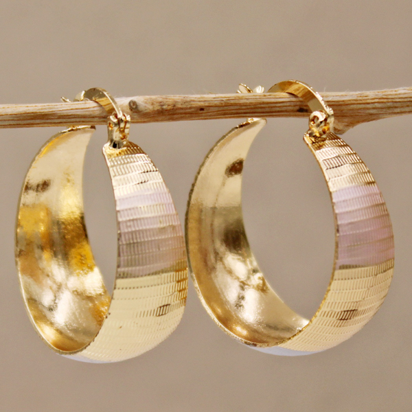 Vintage Luxury Golden Earrings