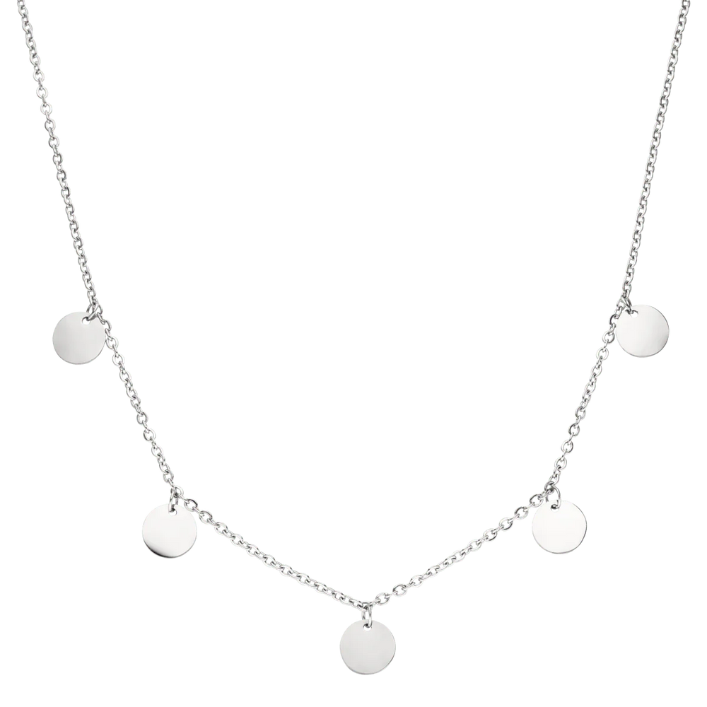 Funky Buddha Necklace | White Gold
