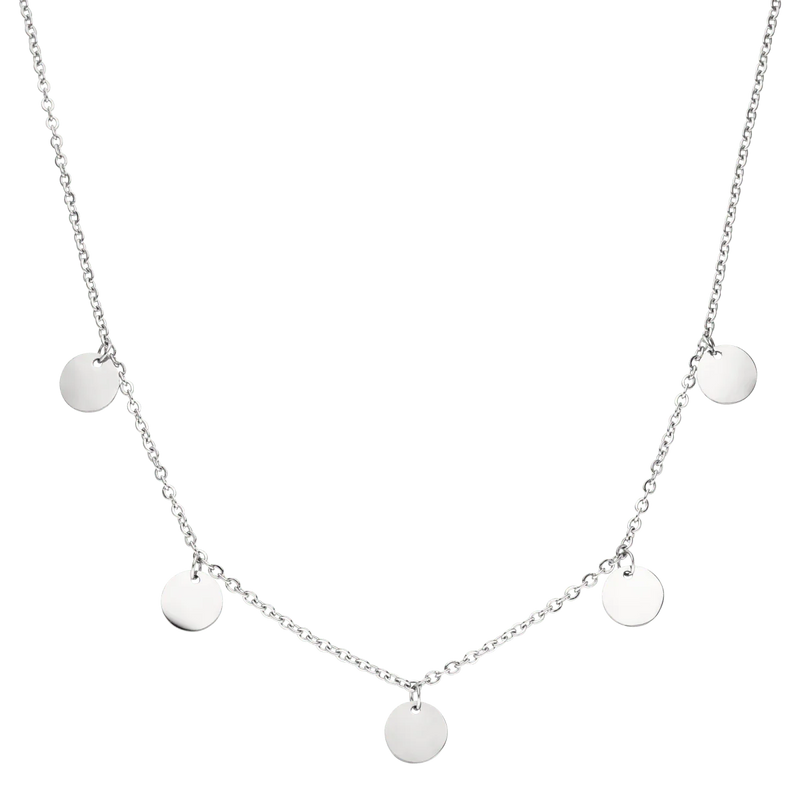 Funky Buddha Necklace | White Gold